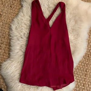 Zara tank blouse Red Size XS